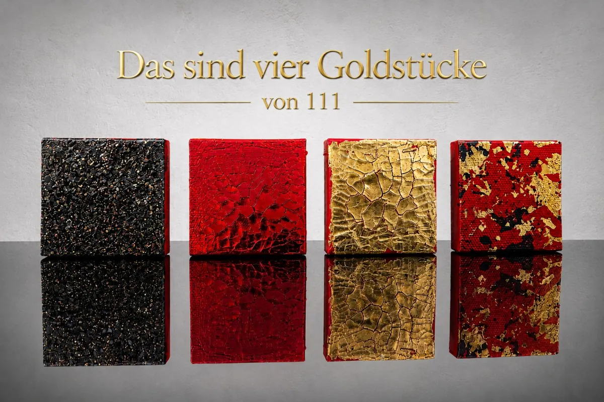 Schwarz,Rot und ganz viel Gold und Glitzer (© Petra Heitkötter)
