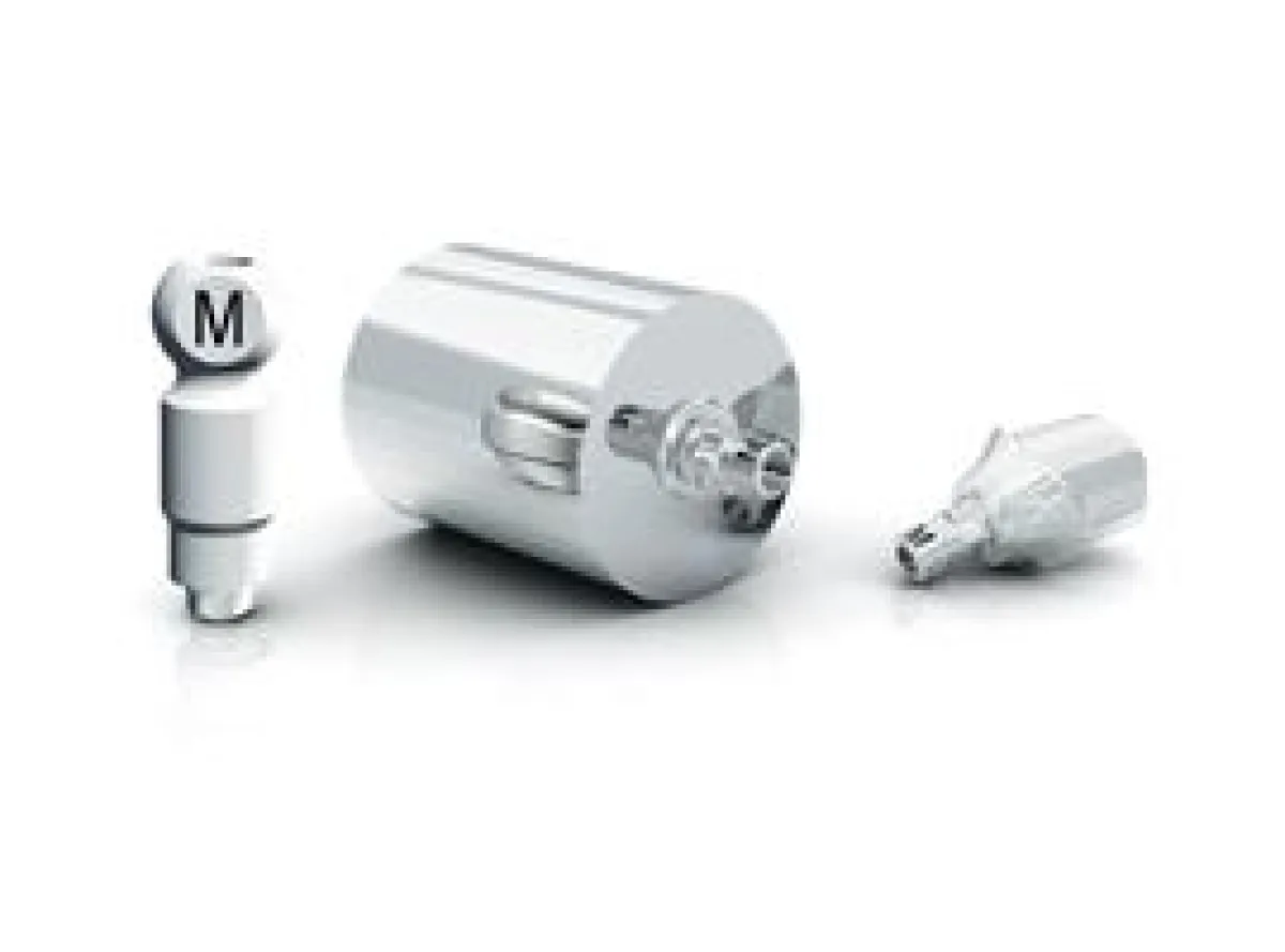 white als Kooperationspartner von Dentaurum Implants.