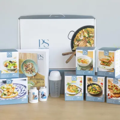 PowerSlim mit neuer Starterbox: Der Einstieg ins Abnehm-Programm wird jetzt noch einfacher. Bild: PowerSlim mit neuer Starterbox: Der Einstieg ins Abnehm-Programm wird jetzt noch einfacher.