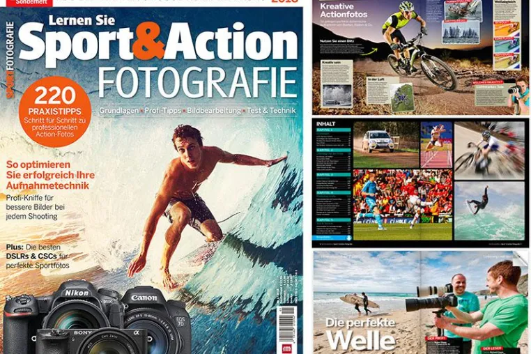 Bild: Sport- & Action-Fotografie – Lernwerkstatt dynamischer Momente im Bild
