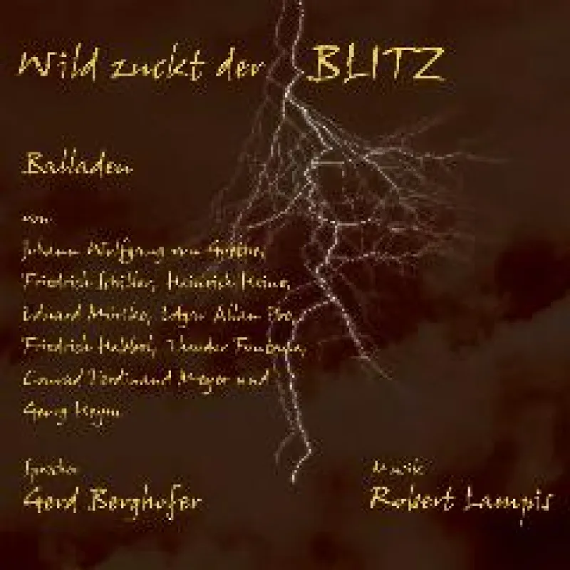 CD-Cover WILD ZUCKT DER BLITZ von Gerd Berghofer und Robert Lampis. ISBN-13: 9783940778178 / www.audiotrain.de