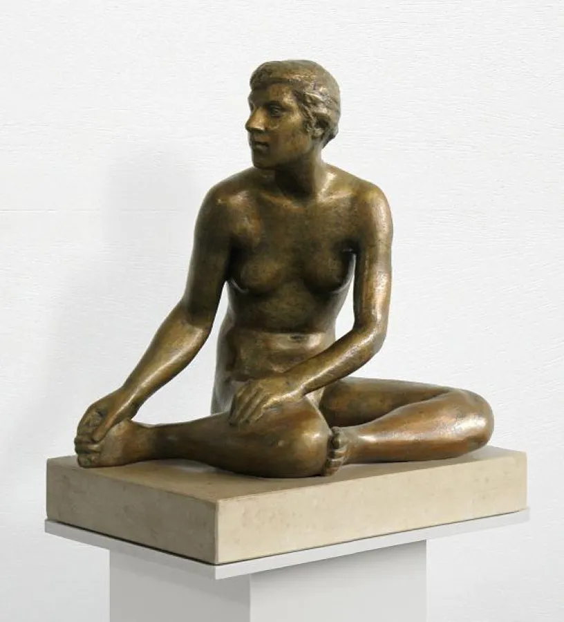 Harald Haacke: Frau am Meer, 1983 - Foto: Hermann Büchner, Berlin