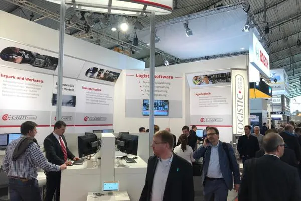 Bild: Großer Andrang auf der LogiMAT: C-Logistic überzeugt auf der Intralogistikmesse
