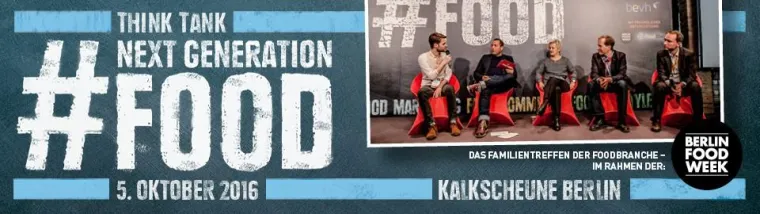 Bild: Food TECH – Nur eins der Hot Topics von #NEXT GENERATION FOOD