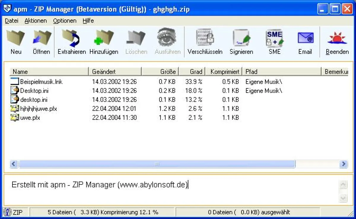 abylon CRYPTZIP
