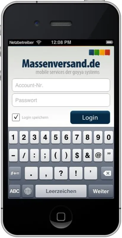 Massenversand.de App