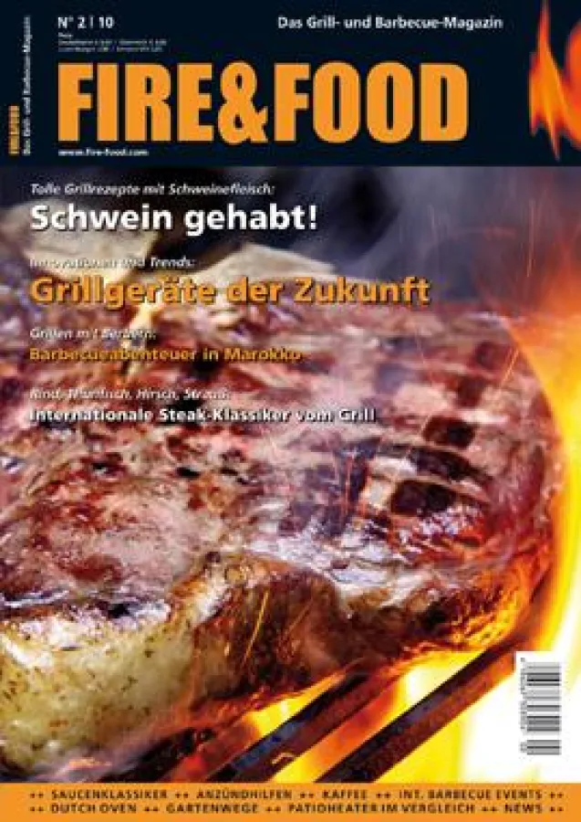 FIRE&FOOD - Das neue Heft jetzt am Kiosk