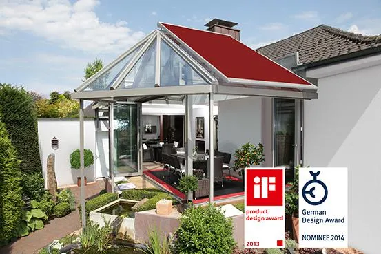 Bild: Schönes Accessoire für jede Hausfassade - Design-Markisen von markilux überzeugen in Form und Funktion