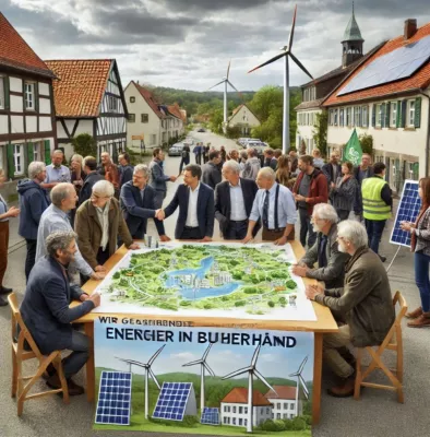 Bild: Energieende oder Neuanfang? Wie Kommunen ihre Energiezukunft selbst in die Hand nehmen können.