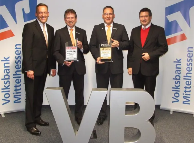 Bild: Volksbank Mittelhessen schafft den Hattrick