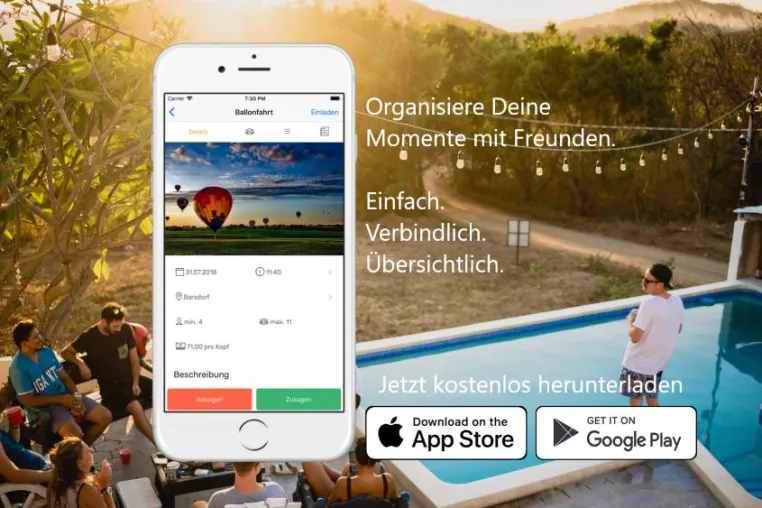 Bild: Neue Freizeit-App PLEVENDO für iOS und Android verfügbar