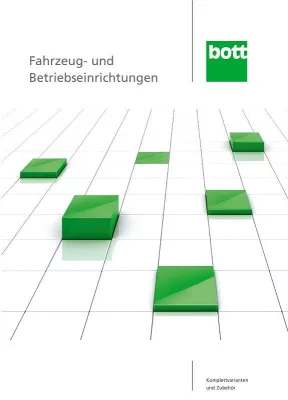 Bild: Neuer bott Katalog mit Fahrzeug- und Betriebseinrichtungen