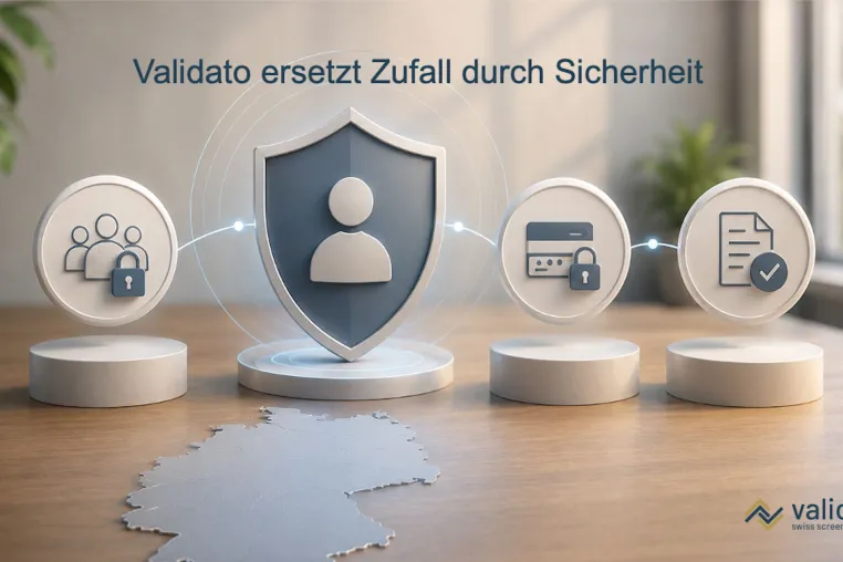 Bild: Sicherheit dem Zufall überlassen? Validato zeigt deutschen Unternehmen den besseren Weg