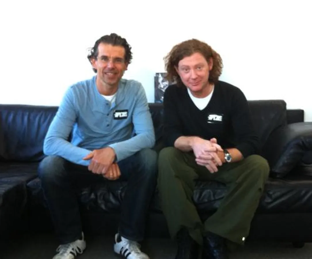 dig dis! Geschäftsführer Frank Schreiner und faze Geschäftsführer Sven Schäfer