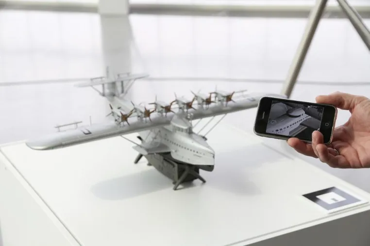Augmented Reality - mobiler Museumsführer zur Sonderausstellung im Dornier Museum Bild: Augmented Reality - mobiler Museumsführer zur Sonderausstellung im Dornier Museum