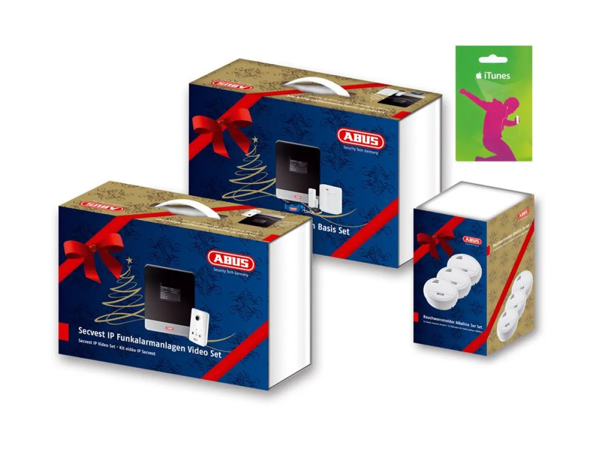 Weihnachtssets ABUS Security-Center
