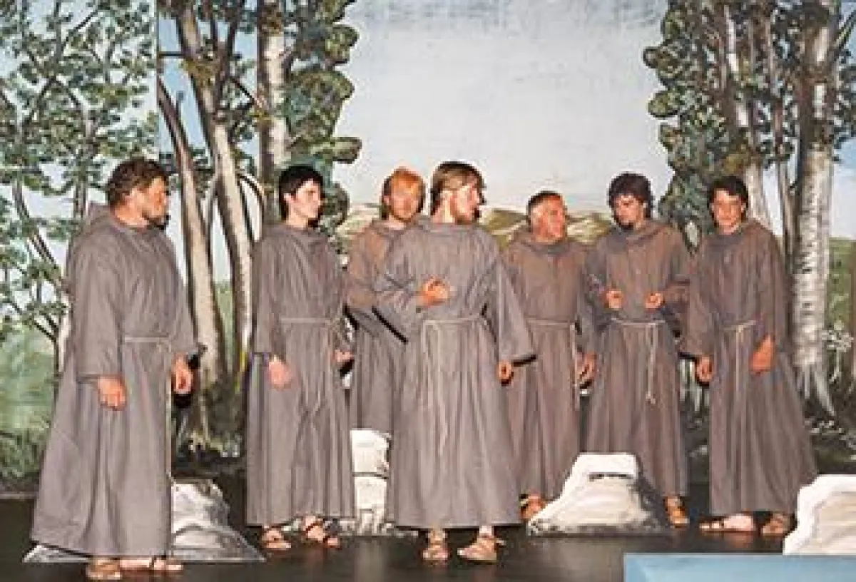 Szene aus dem alten Stück von Ch. Mayer 1998