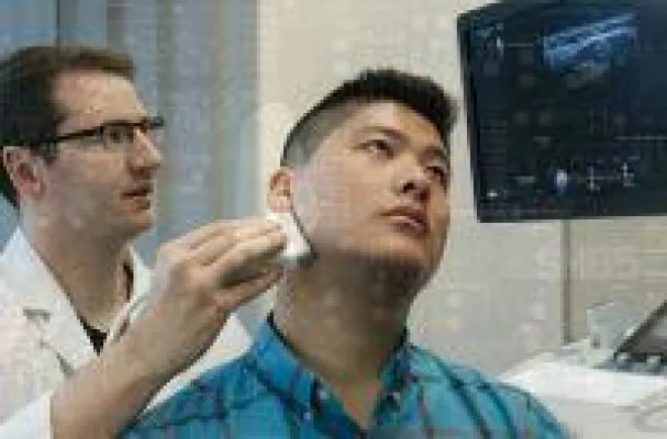 Bild: Wie sich bösartig veränderte Lymphknoten per Ultraschall diagnostizieren lassen