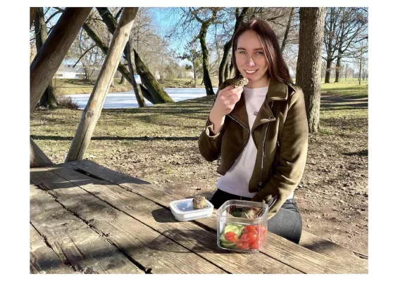 Bild: Gesund snacken zwischendurch