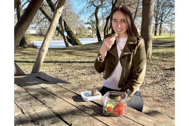 Bild: Gesund snacken zwischendurch