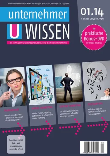 Bild: Neues Fachmagazin unternehmer WISSEN ab 18. Februar im Buchhandel