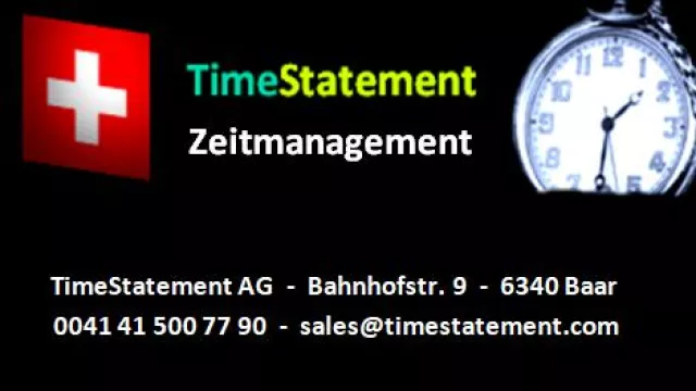 Bild: Cloudbasierte Zeiterfassung mit TimeStatement mit professioneller Rechnung & Berichtsgenerierung