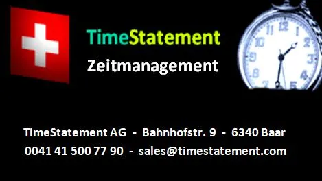 Bild: Cloudbasierte Zeiterfassung mit TimeStatement mit professioneller Rechnung & Berichtsgenerierung