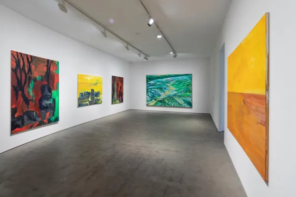 Bild: Galerie Jahn Pfefferle- Ausstellung Bernd Zimmer "Terranaut. Malerei - die Idee STOA169" 10.06. - 05.08.20