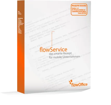 Bild: CeBIT-Präsentation: flowService - mobile Serviceprozesse für den Außendienst