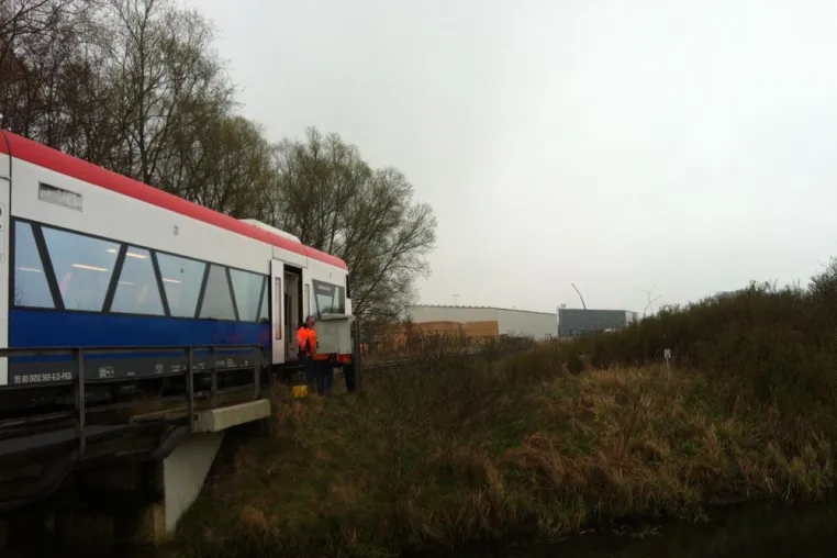 Befahrbarkeit der Strecke Neustadt/Dosse – Neuruppin ist gegeben Bild: Befahrbarkeit der Strecke Neustadt/Dosse – Neuruppin ist gegeben