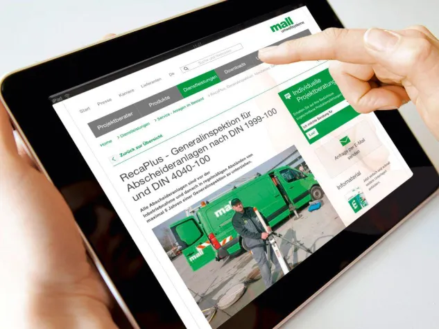 Bild: Mall-Dienstleistungen: Komplettes Angebot online