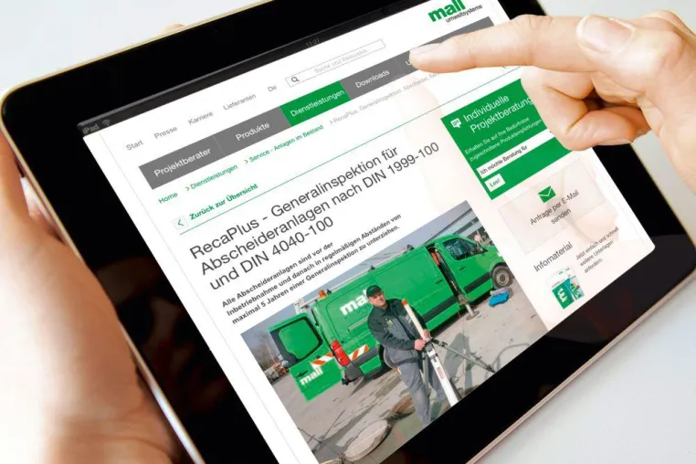Bild: Mall-Dienstleistungen: Komplettes Angebot online
