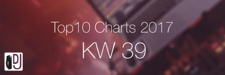 Bild: Aktuelle Top Ten-Charts KW 39/2017