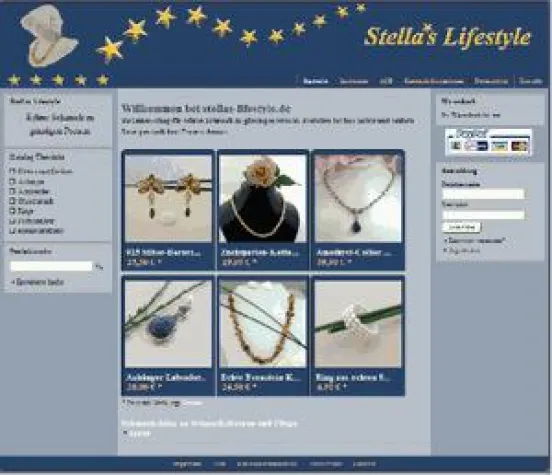 Neuer Online-Shop für echten Schmuck mit Edelsteinen und Perlen Bild: Neuer Online-Shop für echten Schmuck mit Edelsteinen und Perlen