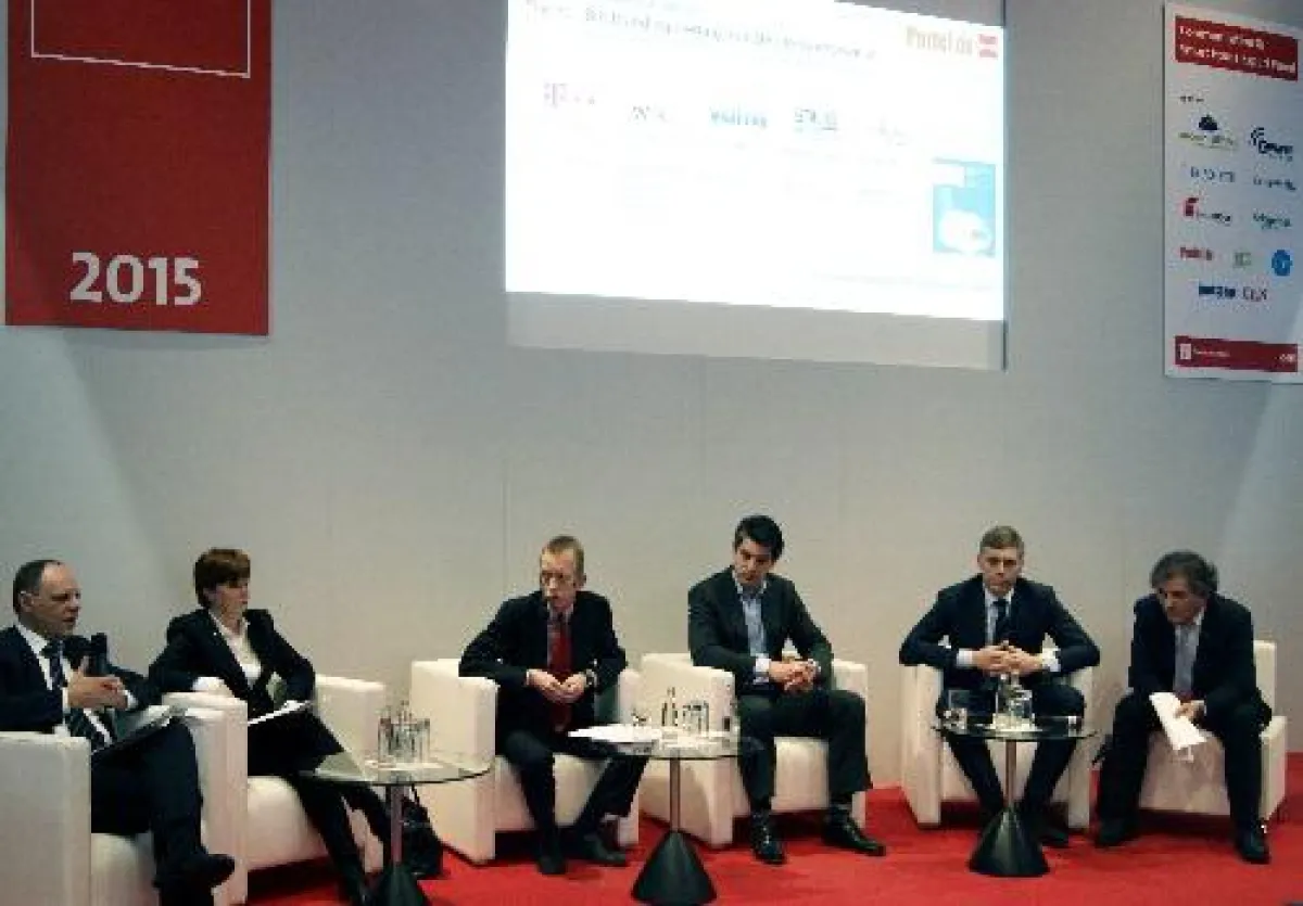 Experten-Panel auf der CeBIT 2015 von Portel.de (Foto: C.Lattemann/Portel.de)
