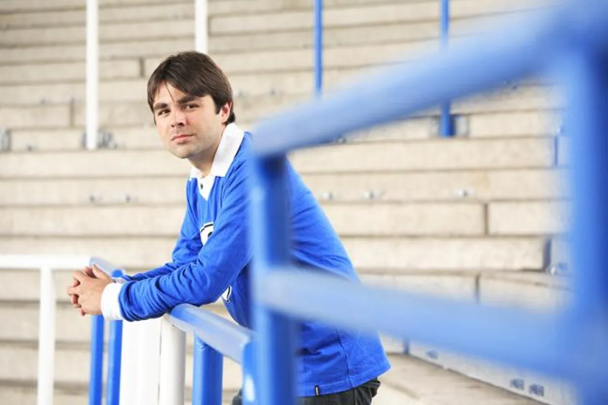 Ben Redelings im Bochumer Ruhrstadion