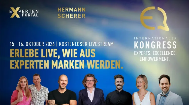 Experts. Excellence. Empowerment Kongress 2026: Wenn Expertise sichtbar wird Bild: Experts. Excellence. Empowerment Kongress 2026: Wenn Expertise sichtbar wird
