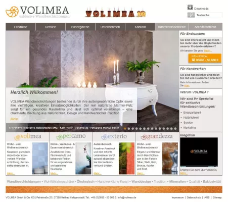 Bild: VOLIMEA: Neues Design, neue Struktur – neue Website