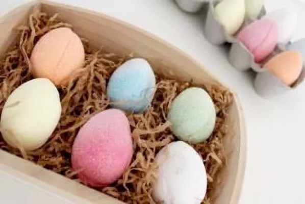 Bild: Badeeier - Perfektes Geschenk für Ostern - Oster Badekugeln
