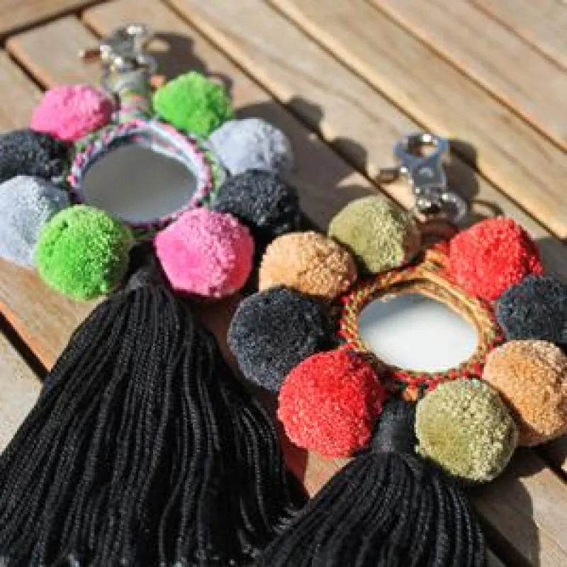 Pompom Anhänger Camel Swag von ETHNIC STYLES