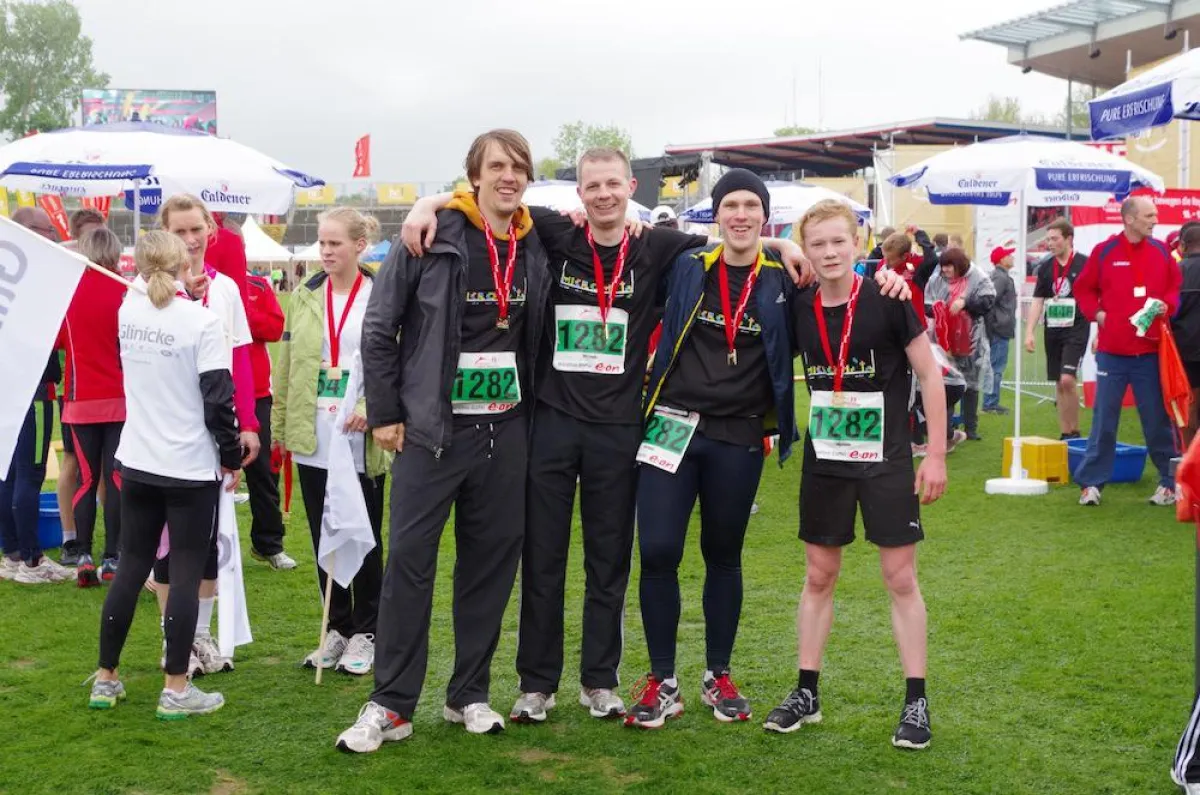 Micromata-Staffel beim Kassel-Marathon 2013