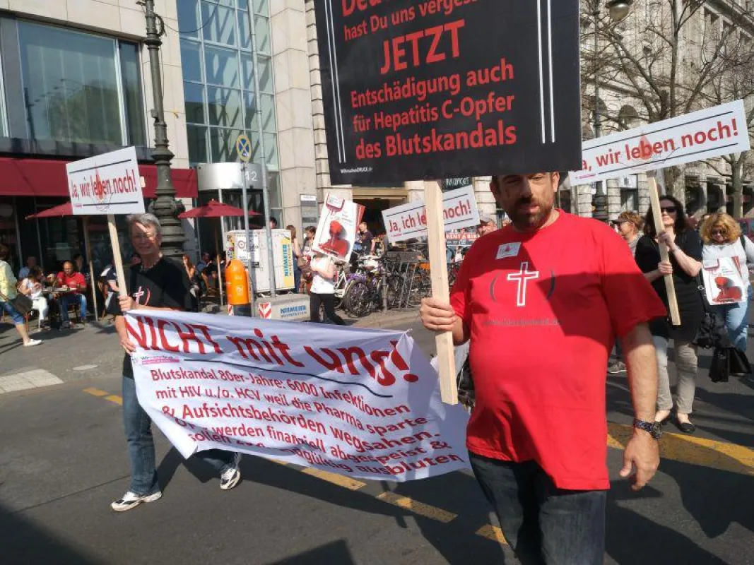 Demo am 1. April in Berlin