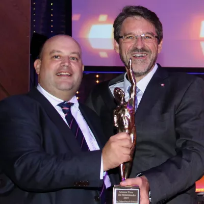 ABICOR BINZEL erhält begehrten Mittelstandspreis Bild: ABICOR BINZEL erhält begehrten Mittelstandspreis