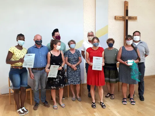 Bild: Erfolgreicher Abschluss des Traineeprogramms Jugendhilfe 2020