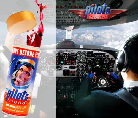 Bild: PILOTSFRIEND startet den Vertrieb des ersten Immunizer-Drinks