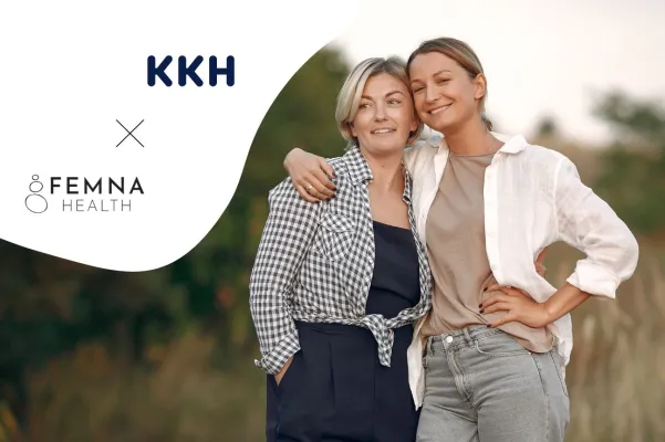 Bild: KKH und FEMNA kooperieren: Digitale Gesundheitsprogramme für Frauen jetzt kostenfrei verfügbar