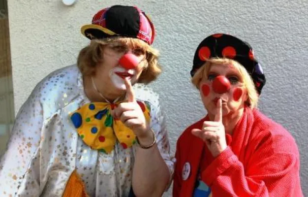 Bild: Klinikclowns für Patienten im Sankt Elisabeth Krankenhaus