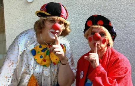 Bild: Klinikclowns für Patienten im Sankt Elisabeth Krankenhaus