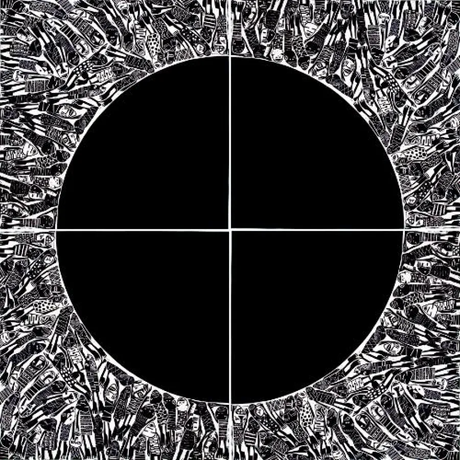 Sal si puedes, 120 x 120 cm, 4 Xylographien