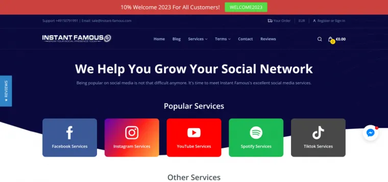 Bild: Social Media Marketing leicht gemacht von Instant Famous